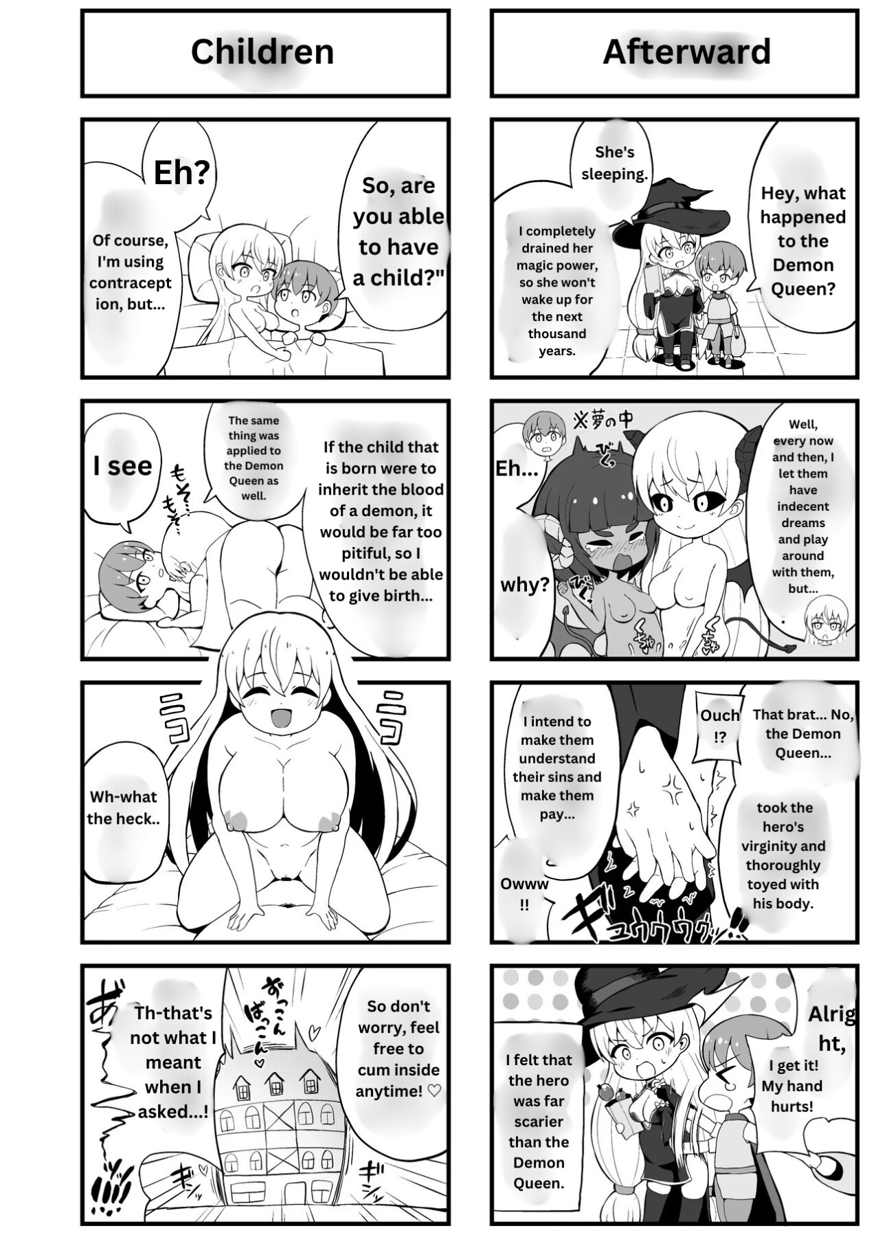 Hentai Manga Comic-The wizard who was released from the Demon King's army seems a bit strange.-Read-32